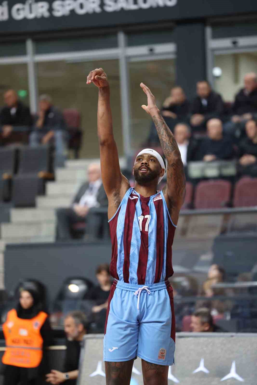 Basketbol Süper Ligi: Trabzonspor: 96 - Manisa Basket: 92
