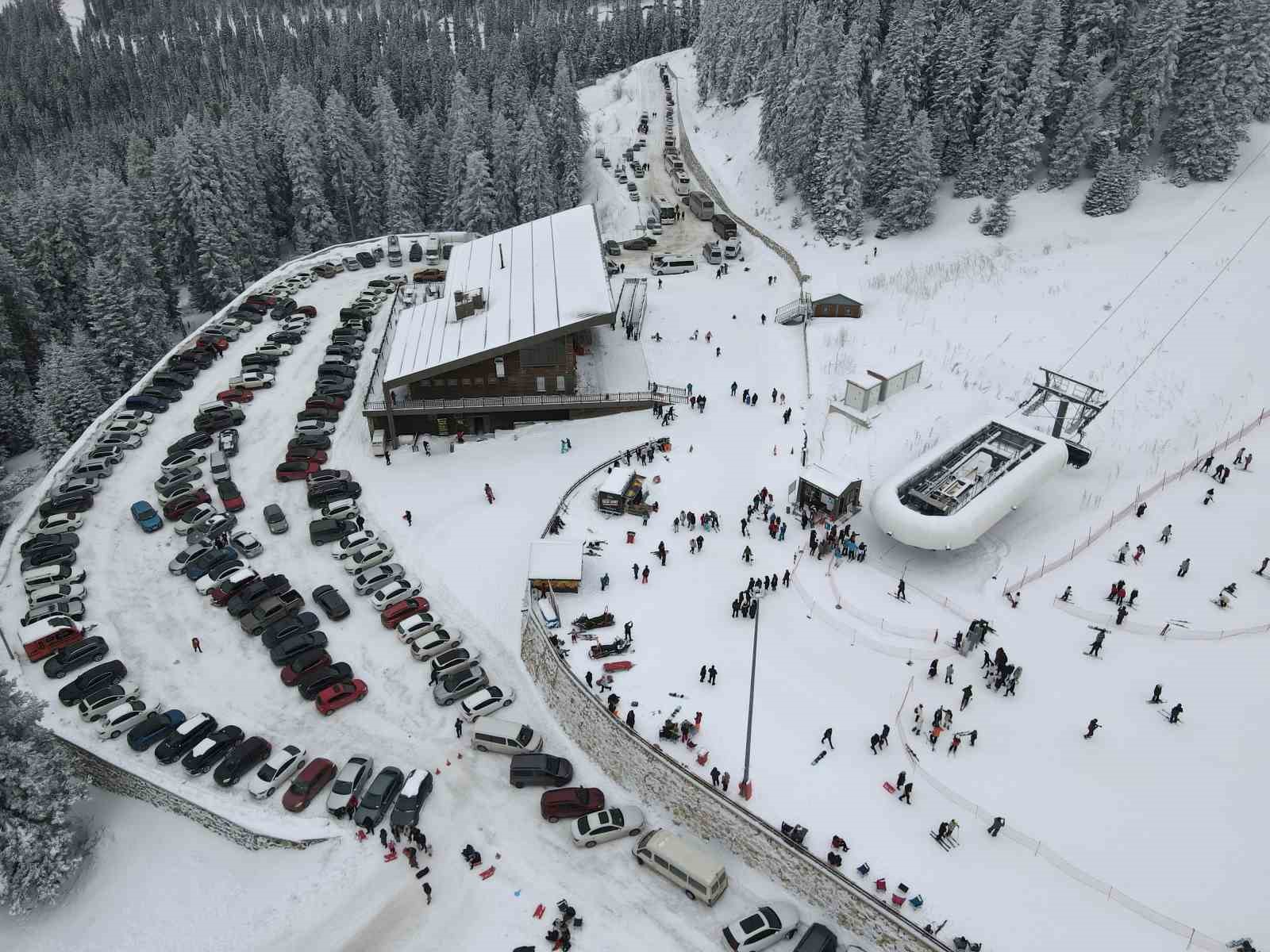 Batı Karadeniz’in en uzun pistine sahip Ilgaz Dağı, bayram tatilinde kayak severleri ağırlayacak
