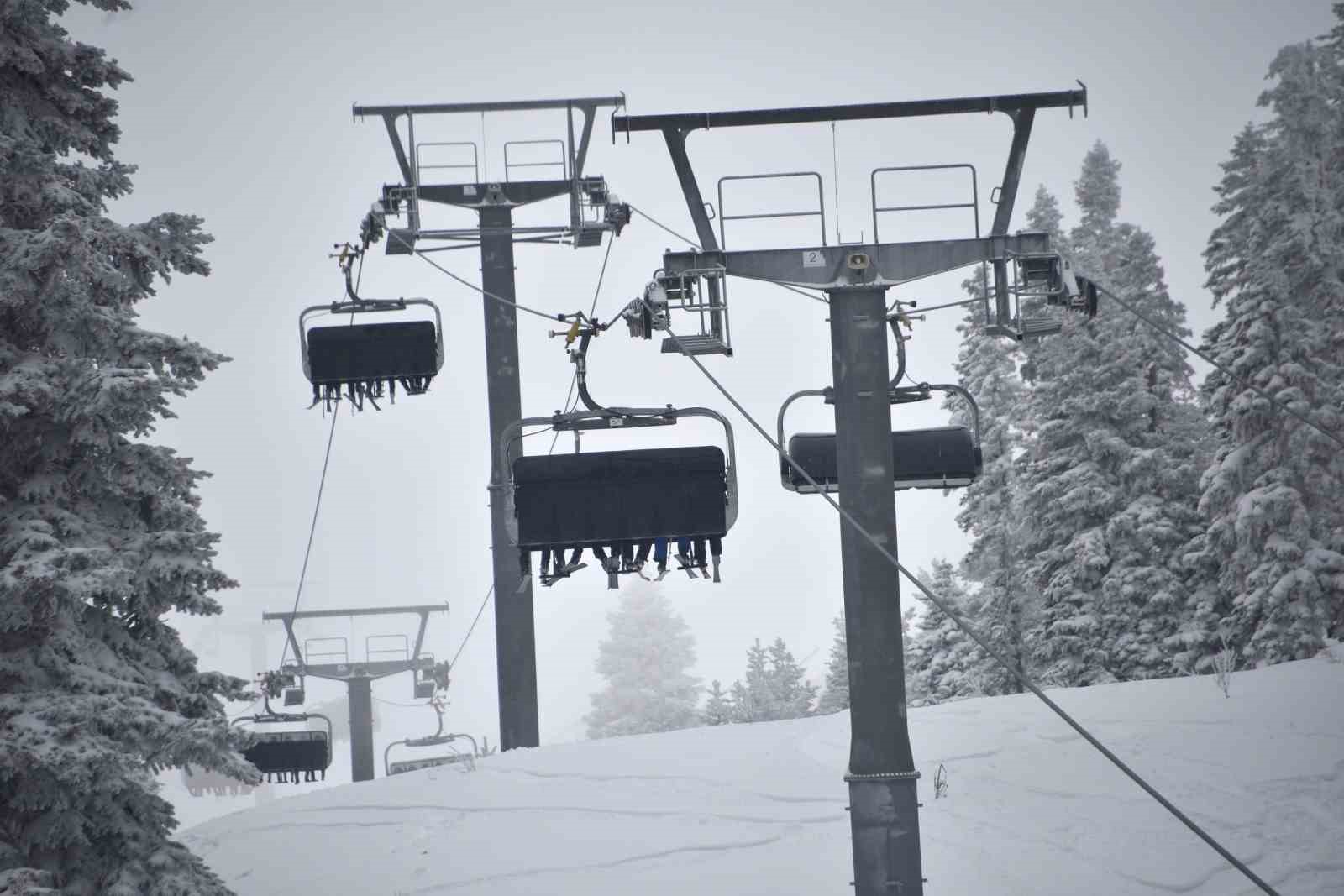 Batı Karadeniz’in en uzun pistine sahip Ilgaz Dağı, bayram tatilinde kayak severleri ağırlayacak

