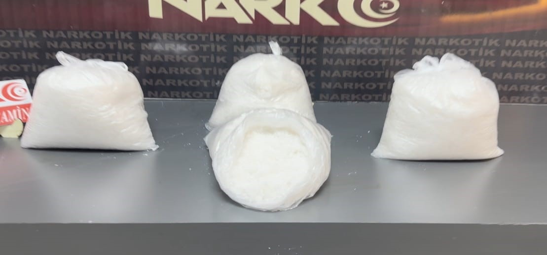 Batman’da 4 kilo 50 gram metamfetamin ele geçirildi
