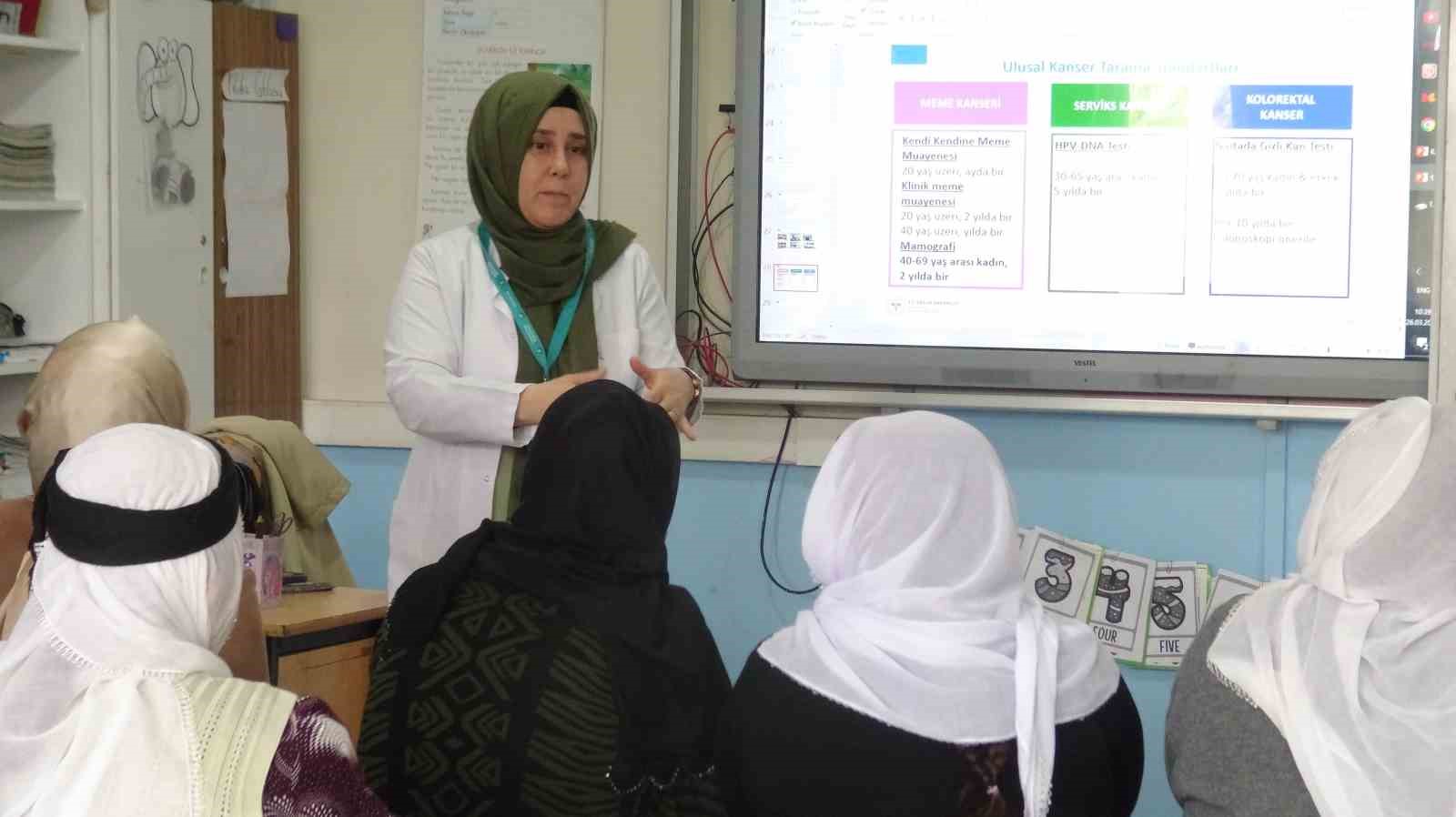 Batman’da "Erken Teşhis Hayat Kurtarır" seferberliği: Köy köy gezip kanser taraması yapıyorlar
