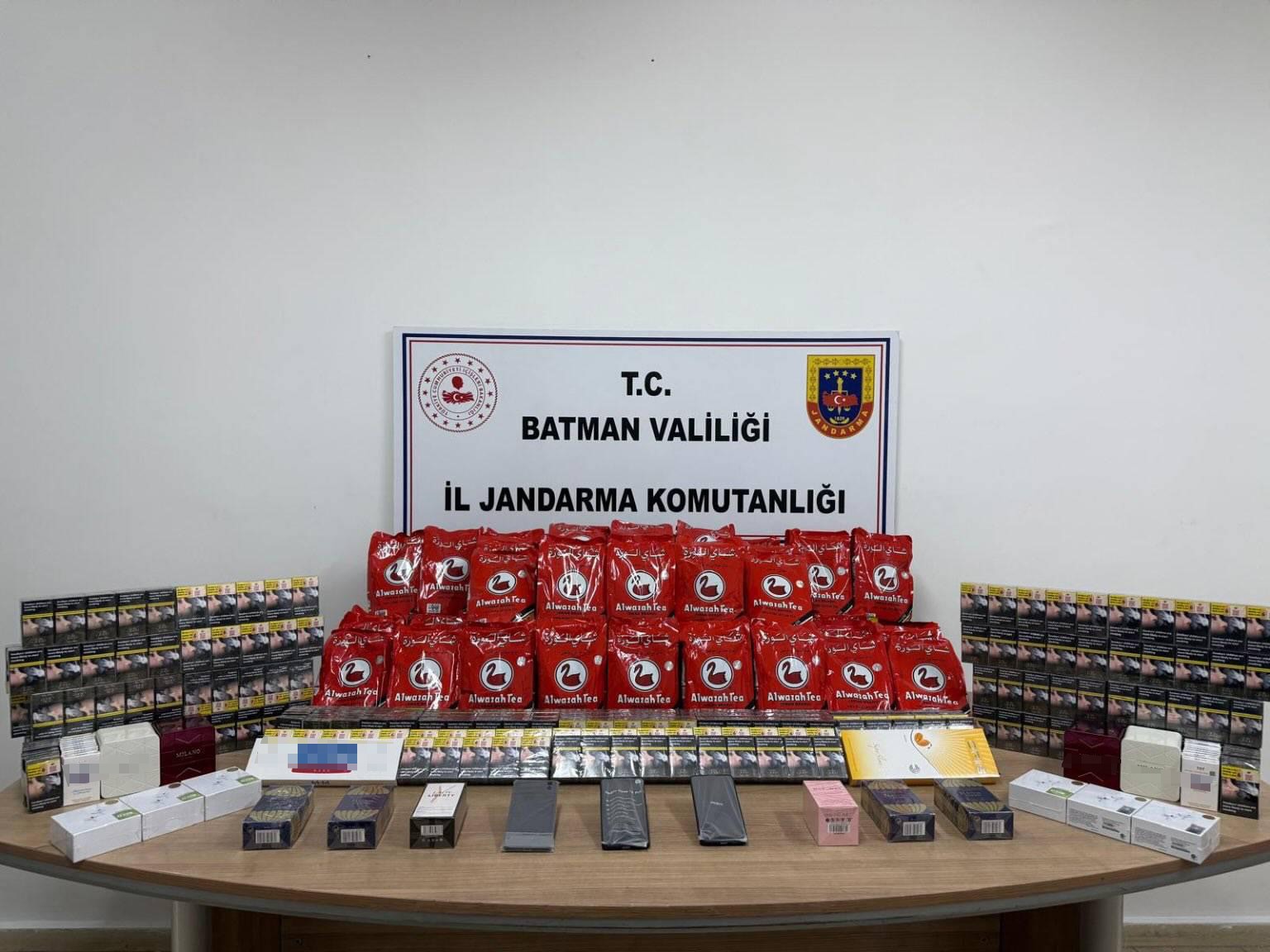 Batman’da kaçakçılığa geçit yok
