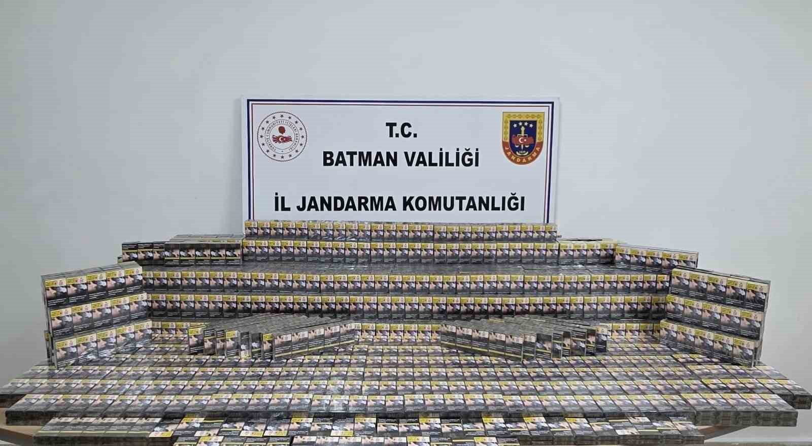 Batman’da kaçakçılık operasyonları
