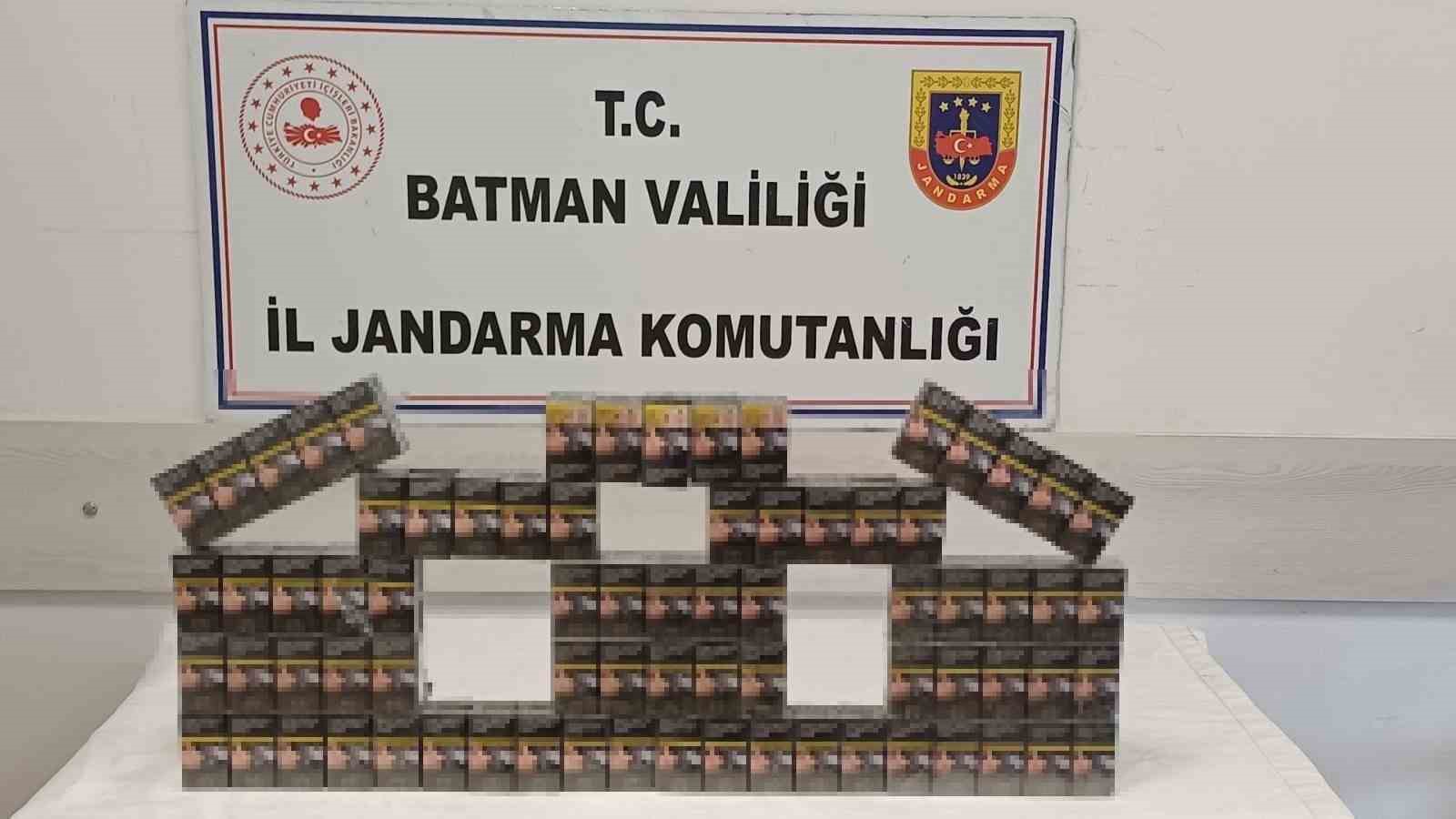 Batman’da kaçakçılık operasyonları
