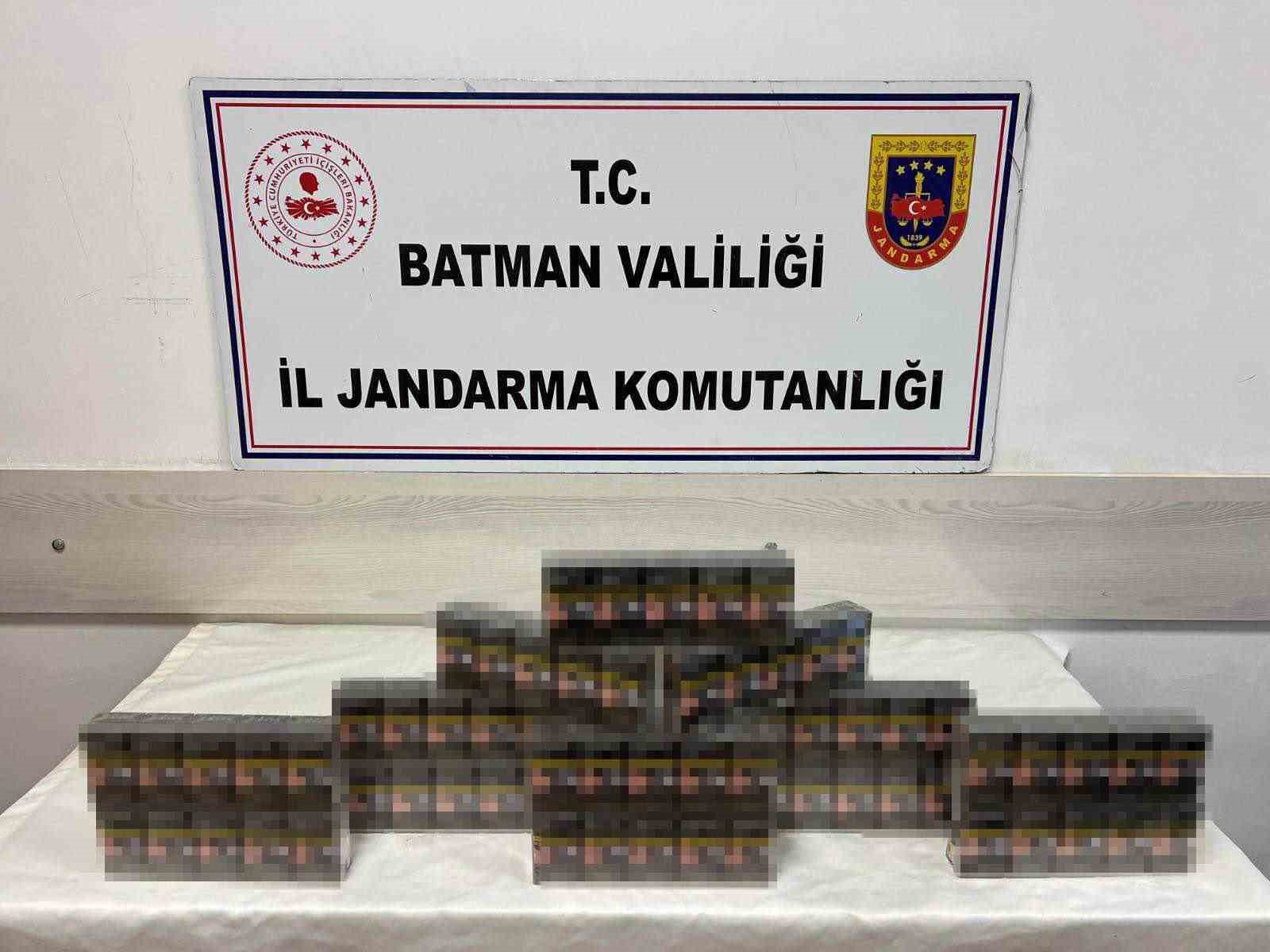 Batman’da kaçakçılıkla mücadele sürüyor
