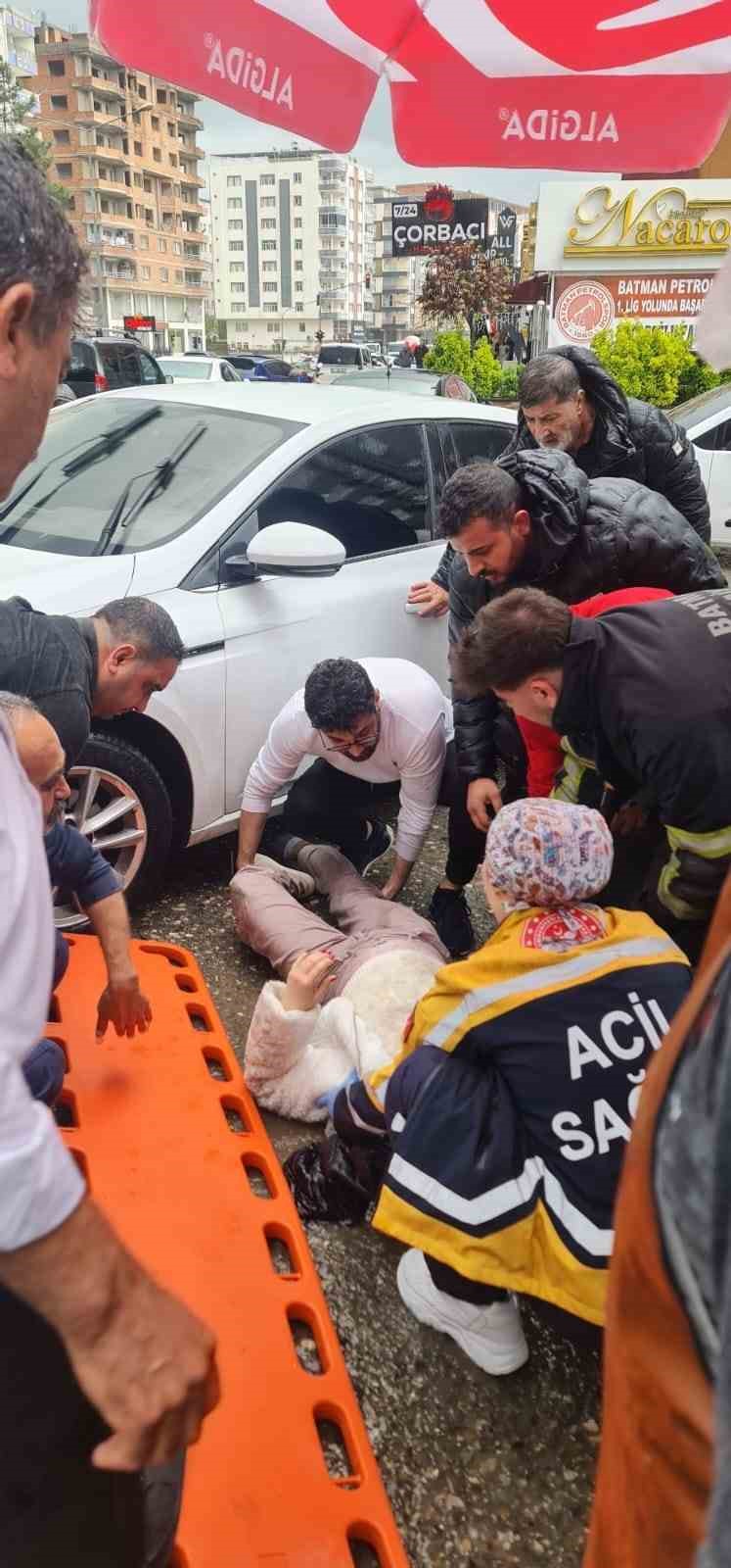 Batman’da otomobilin çarptığı yaya ağır yaralandı
