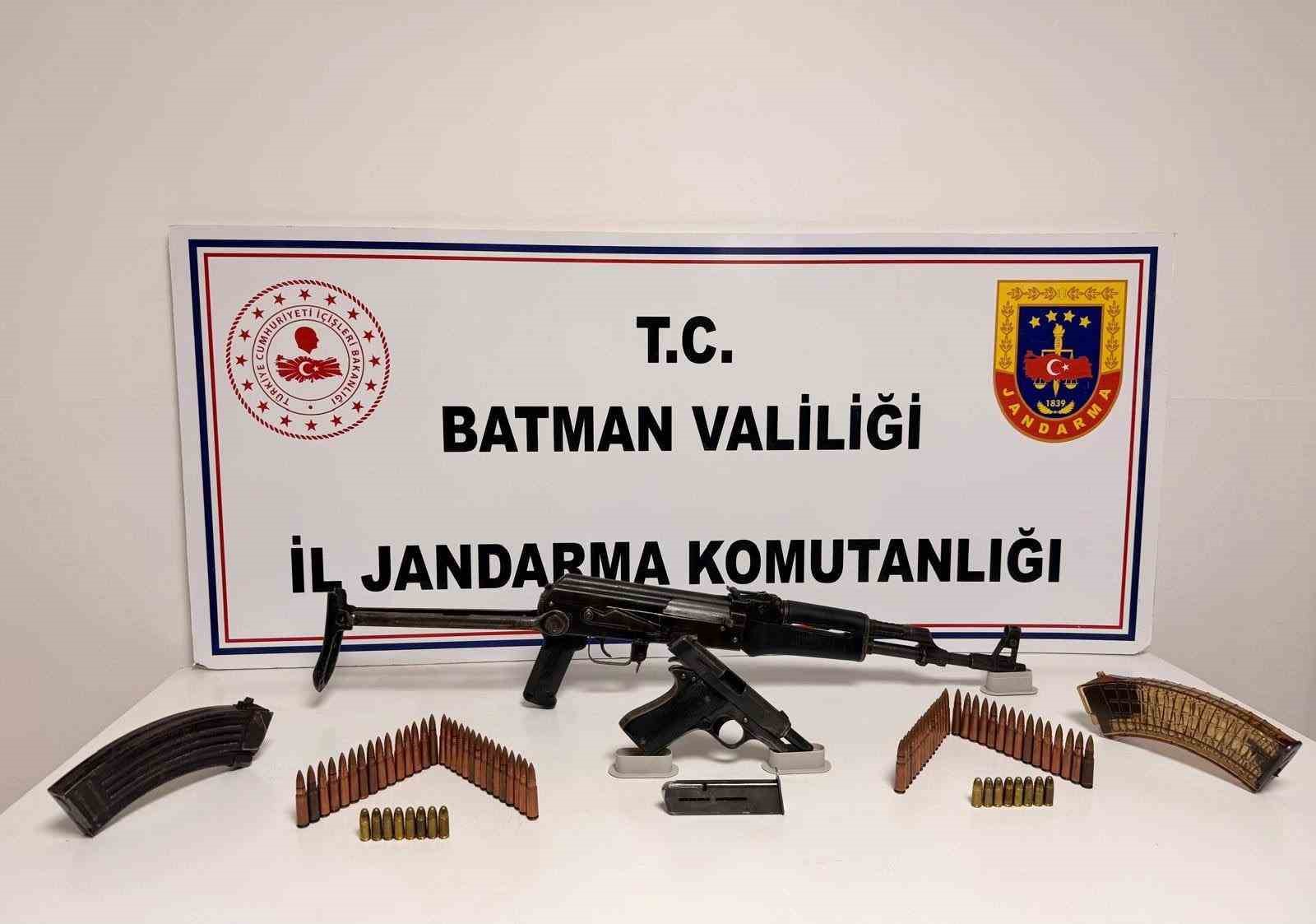 Batman’da silah kaçakçılığı operasyonu
