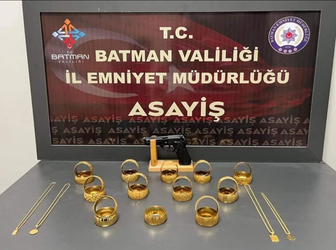Batman’daki kuyumcu soygununda 8 şahıs yakalandı
