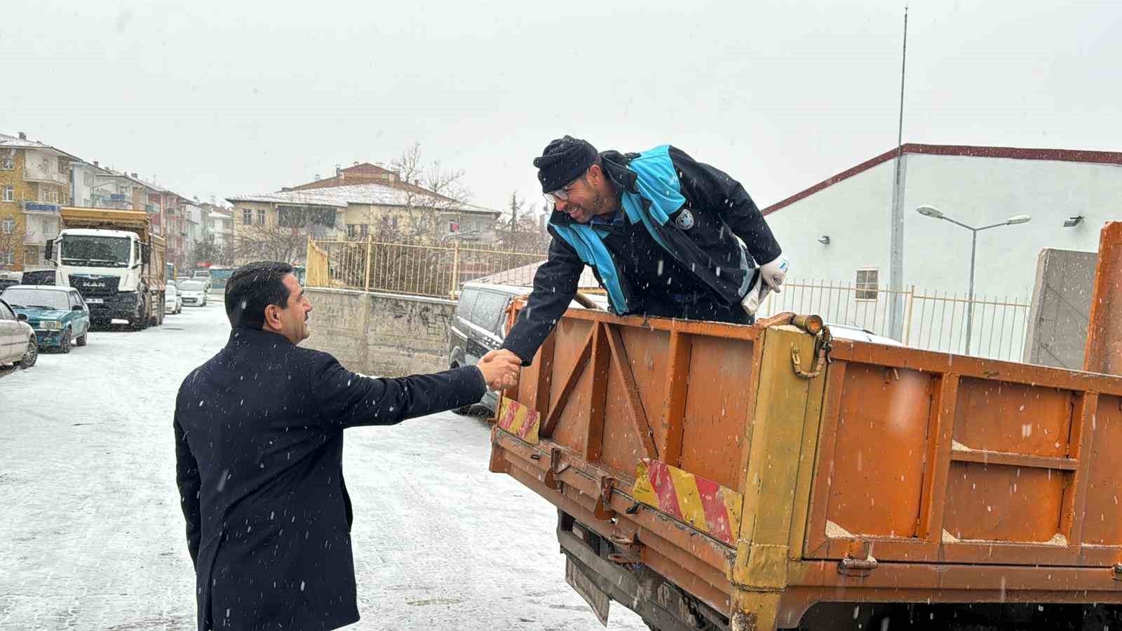 Battalgazi’de kar teyakkuzu

