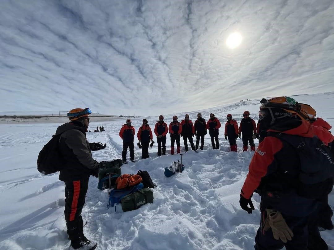 Bayburt AFAD ekibi çığ eğitimine katıldı
