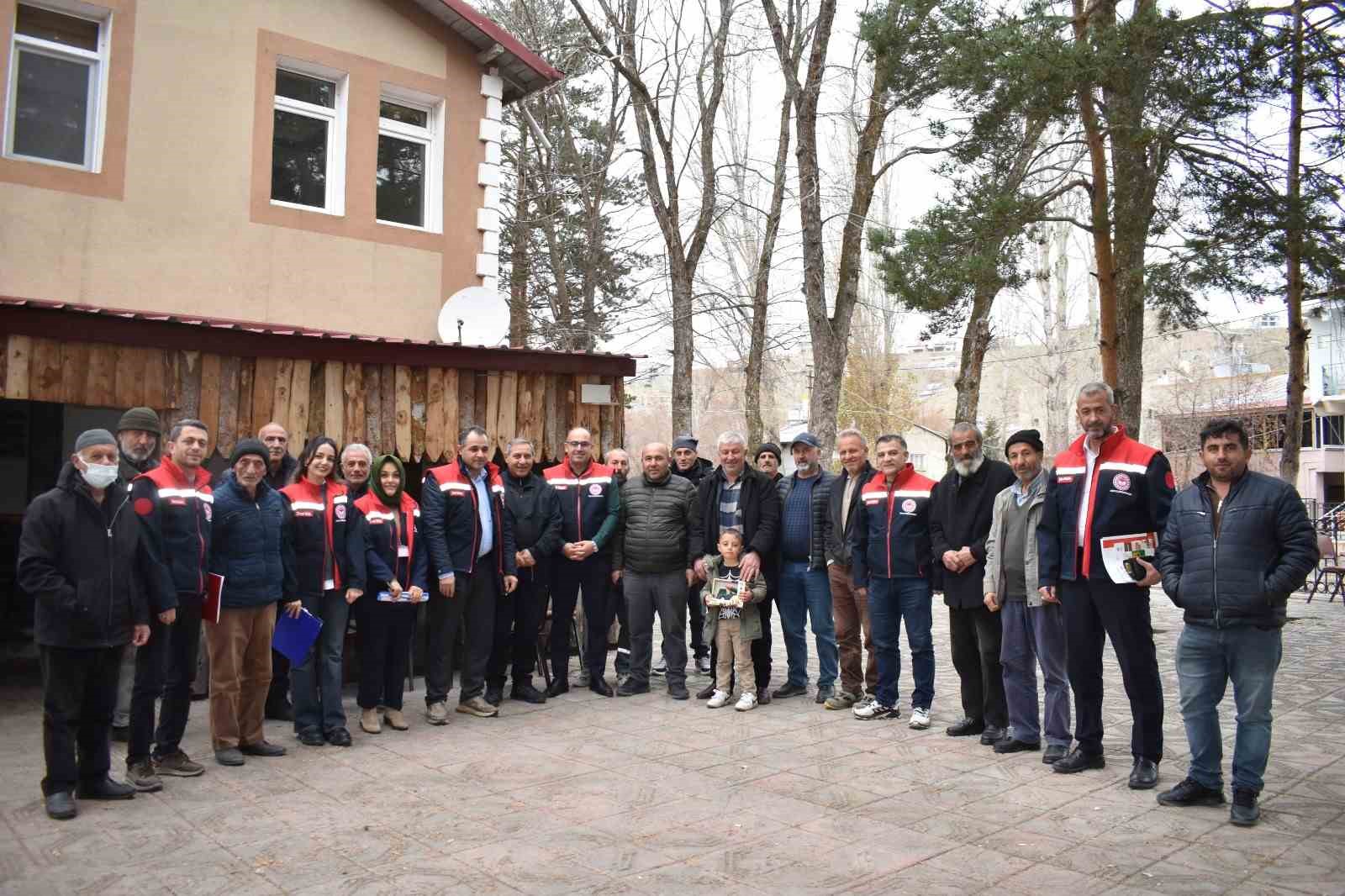 Bayburt’ta 156 köyde çiftçi ziyaretleri gerçekleştirildi
