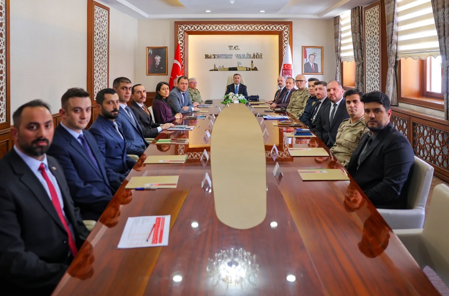 Bayburt’ta asayiş ve güvenlik uygulamaları değerlendirildi
