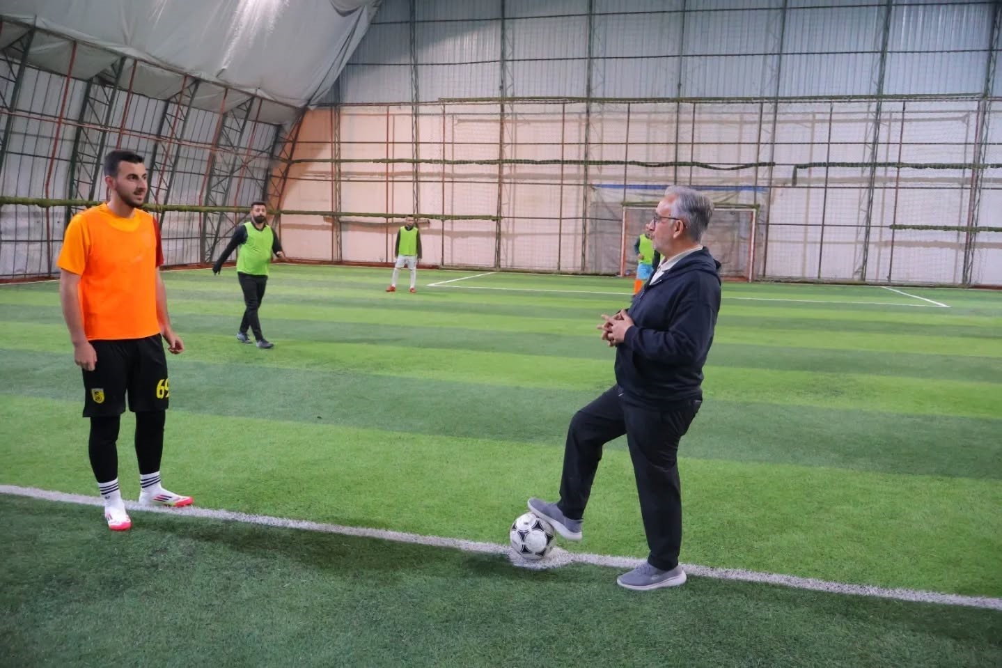 Bayburt’ta din görevlileri arasında futbol turnuvası başladı
