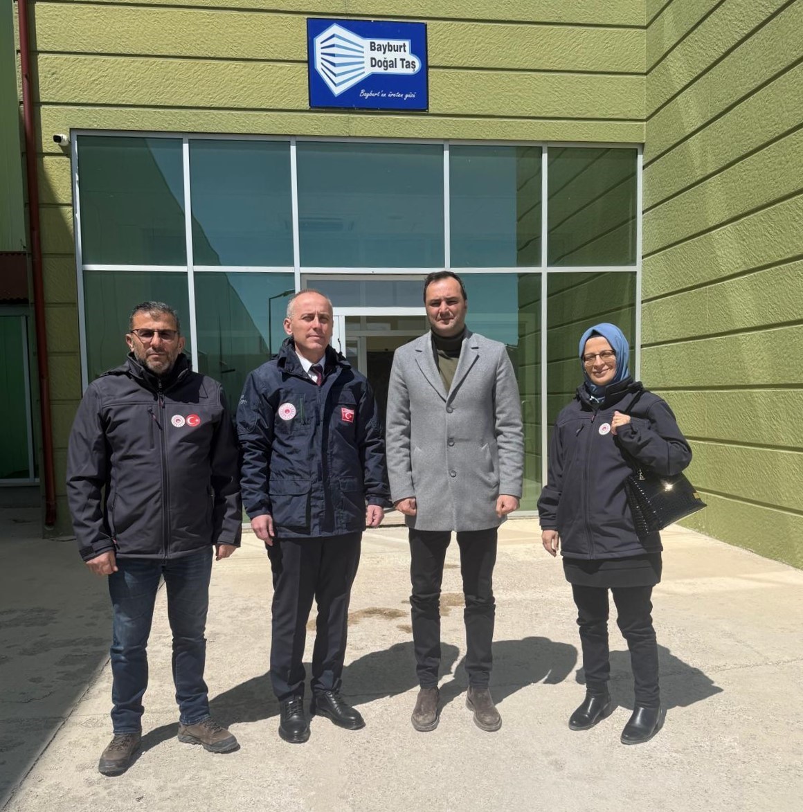 Bayburt’ta doğal taş üretim tesisinde çevre denetimi yapıldı
