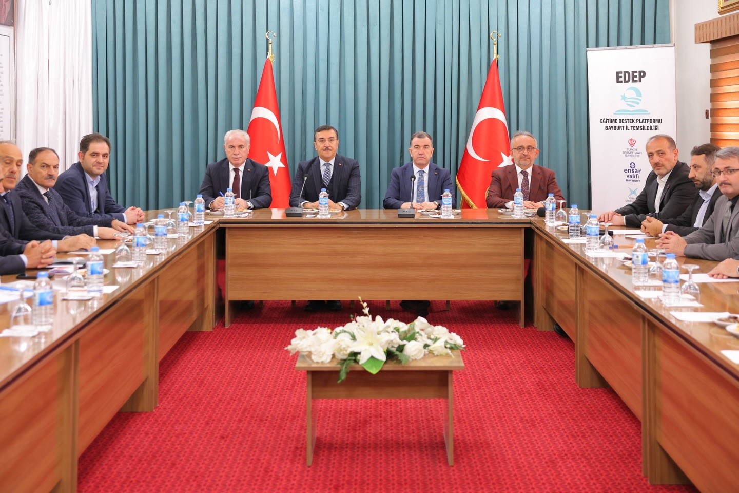 Bayburt’ta eğitim çalışmaları EDEP toplantısında değerlendirildi
