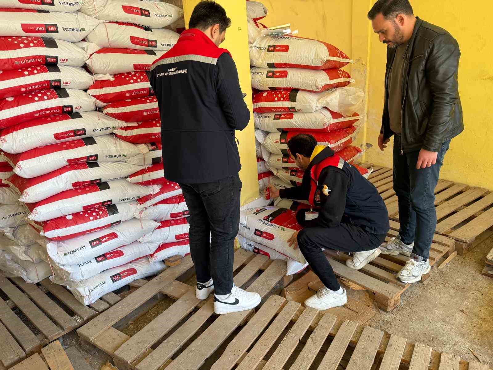 Bayburt’ta gübre bayilerine denetim
