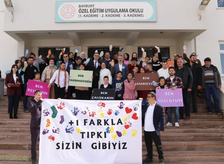 Bayburt’ta özel öğrenciler farkındalık etkinliğinde buluştu
