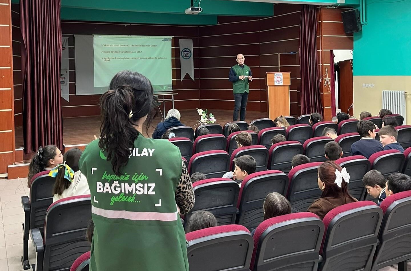 Bayburt’ta Yeşilay Haftası dolayısıyla çeşitli etkinlikler yapıldı
