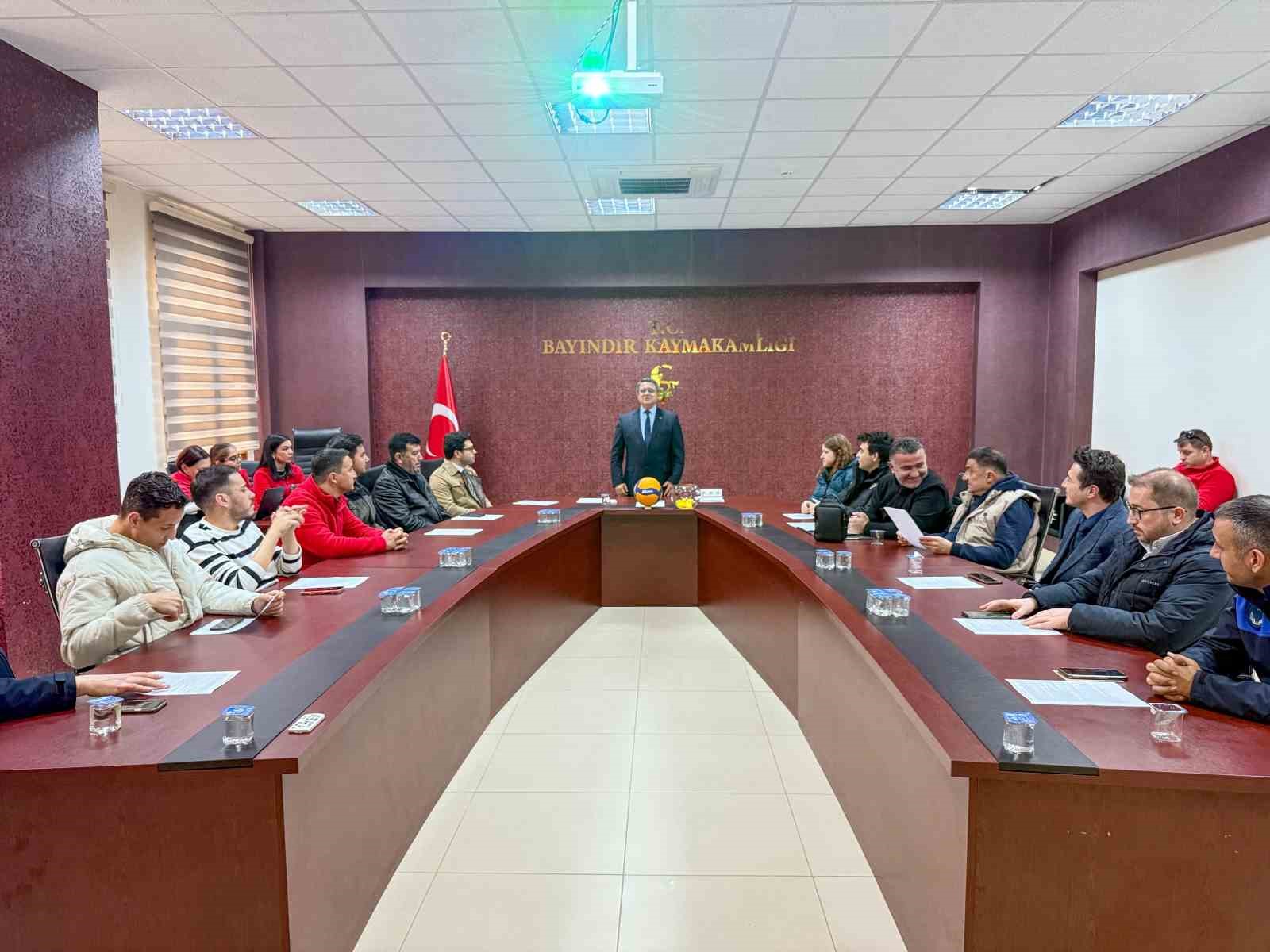 Bayındır’da Kurumlar Arası Voleybol Şenliği başlıyor
