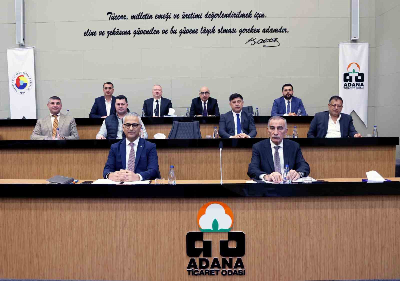 Bayram: "Adana’nın ekonomik potansiyelini daha da yukarı taşımak için çalışıyoruz"
