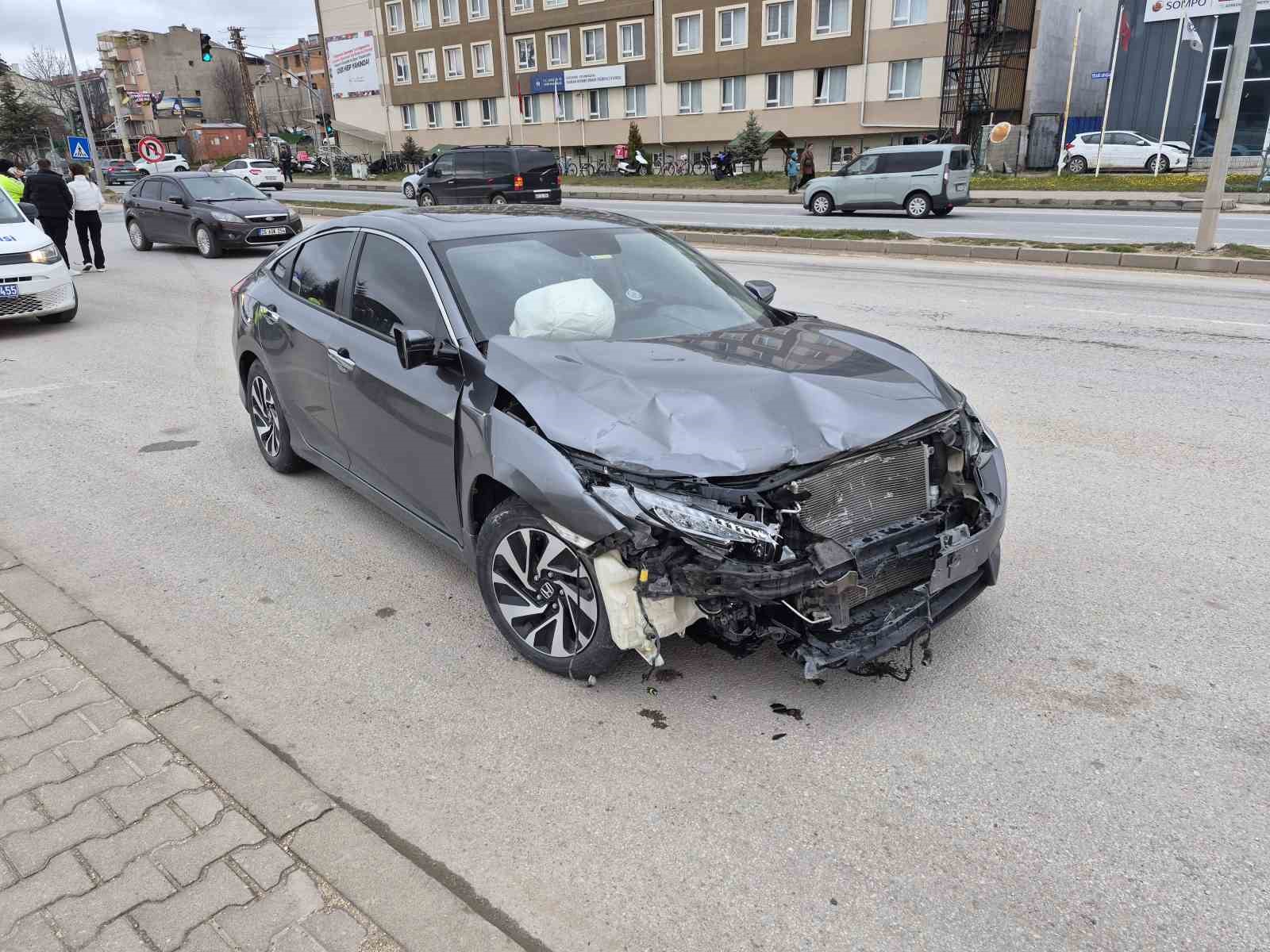 Bayram yolculuğu az kalsın faciayla bitiyordu
