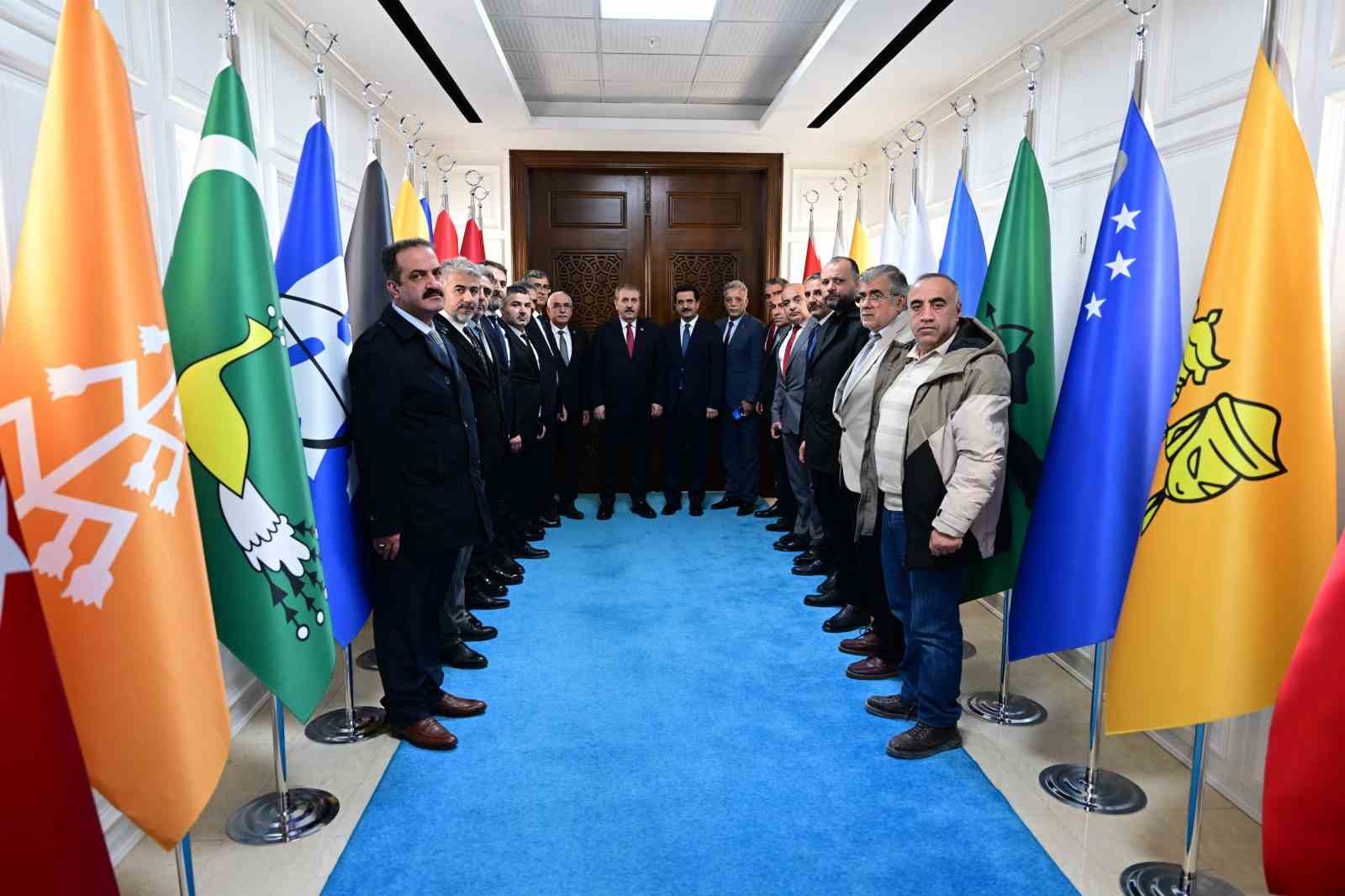 BBP Genel Başkanı Destici’den Başkan Taşkın’a ziyaret
