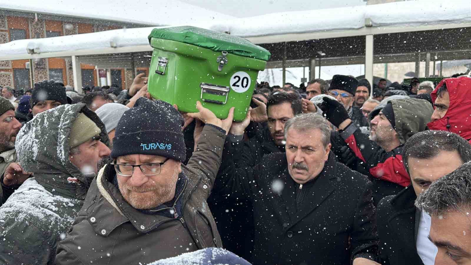 BBP Sivas İl Başkanı Ahmet Polat, son yolculuğuna uğurlandı
