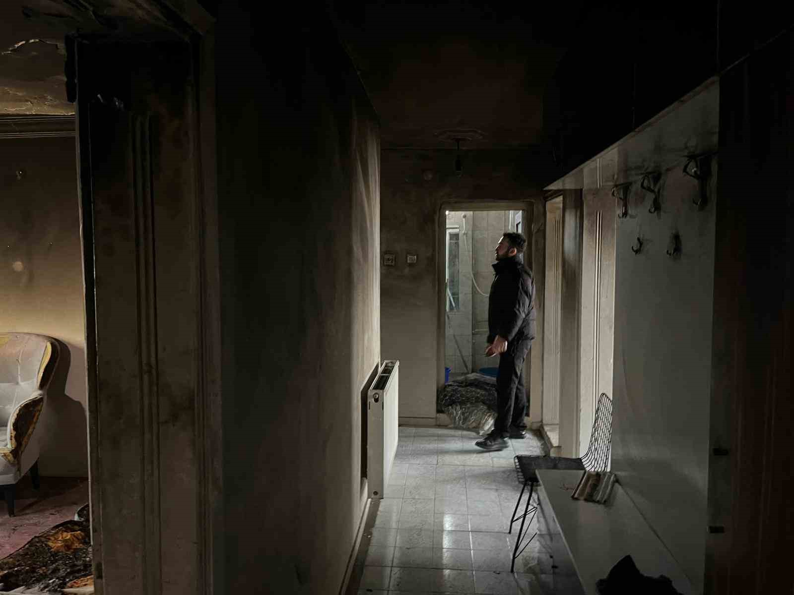 Bebeği üşümesin diye annesine taşındı, döndüğünde evinin kül olduğunu gördü
