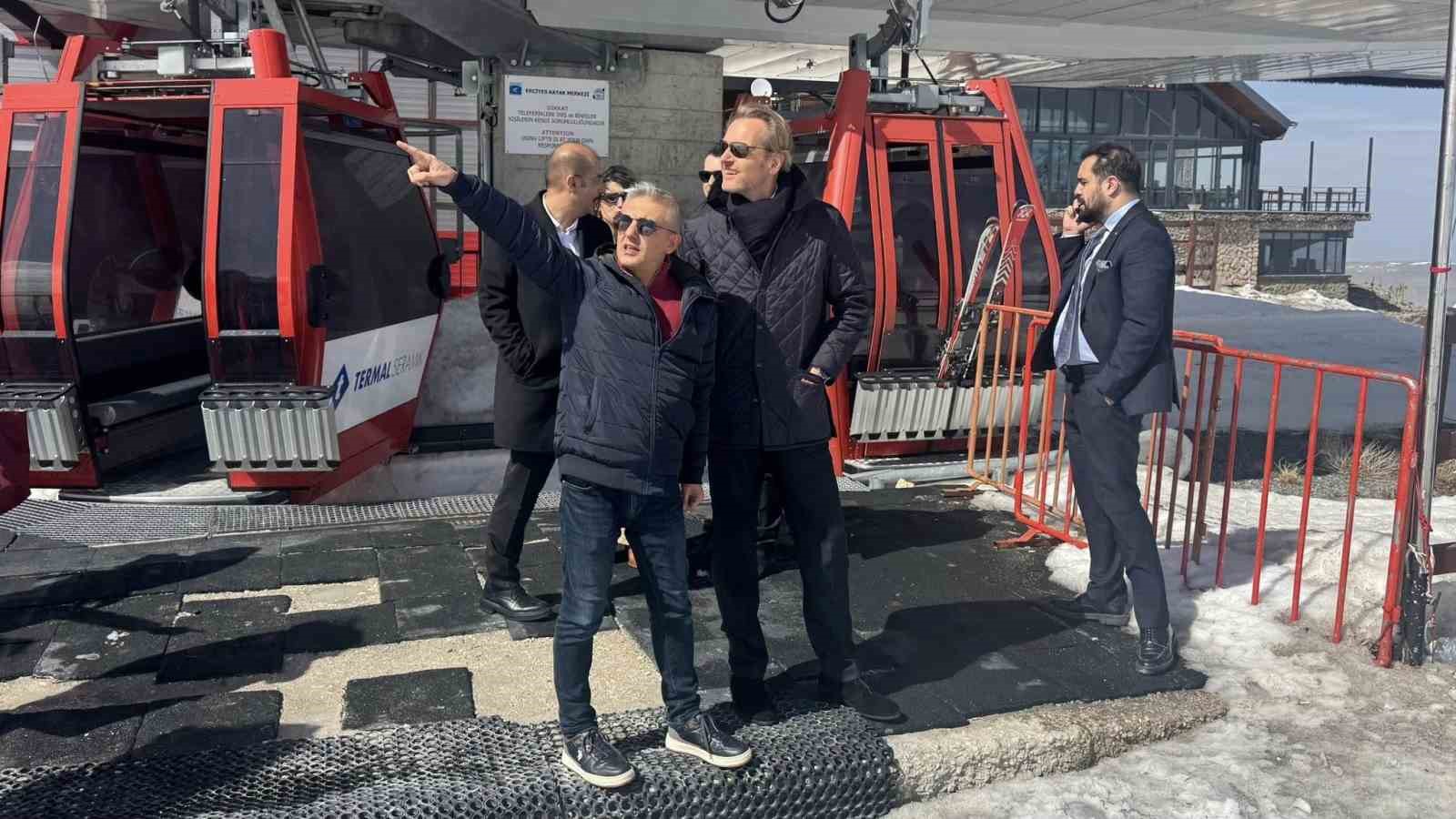 Belçika heyeti Erciyes’e hayran kaldı
