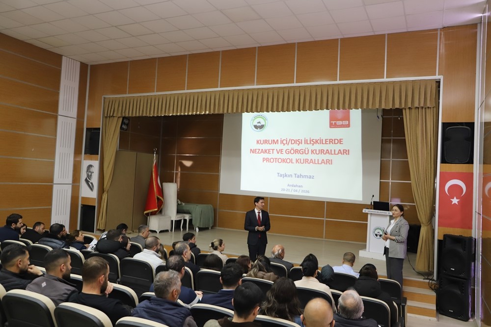 Belediye personeline eğitim
