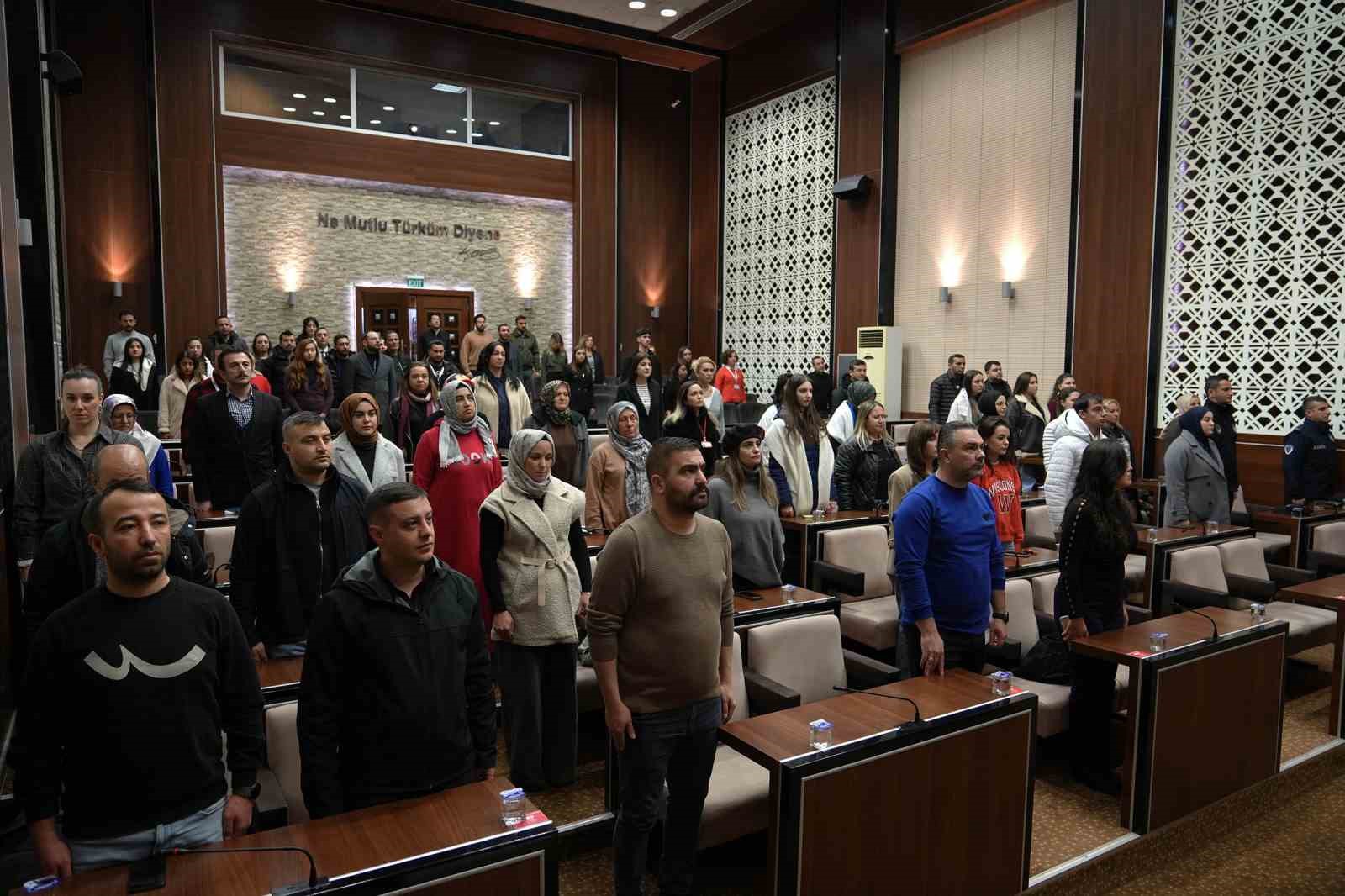 Belediye personeline ‘Narko Rehber’ eğitimi
