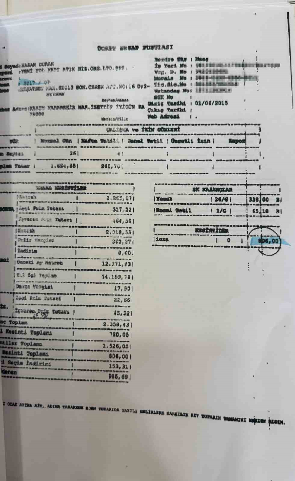 Belediyede çalışan işçi maaşının nafakaya kesildiğini sandı, gerçek bambaşka çıktı
