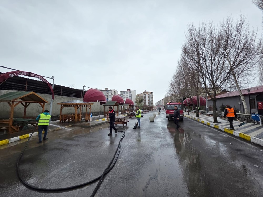 Belediye’den bahar temizliği
