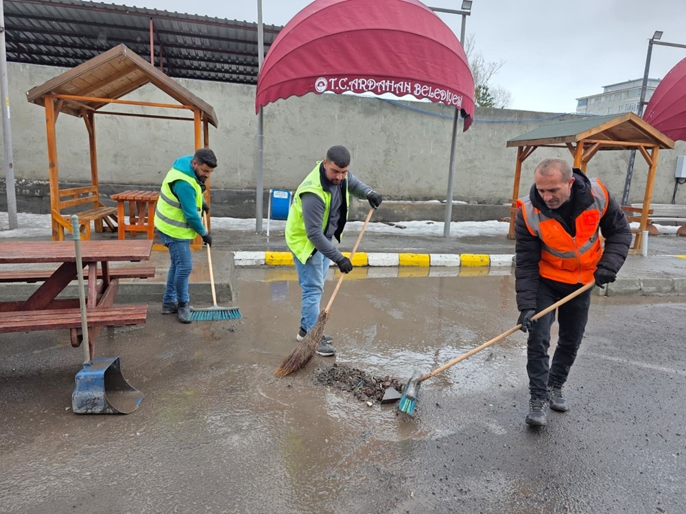 Belediye’den bahar temizliği
