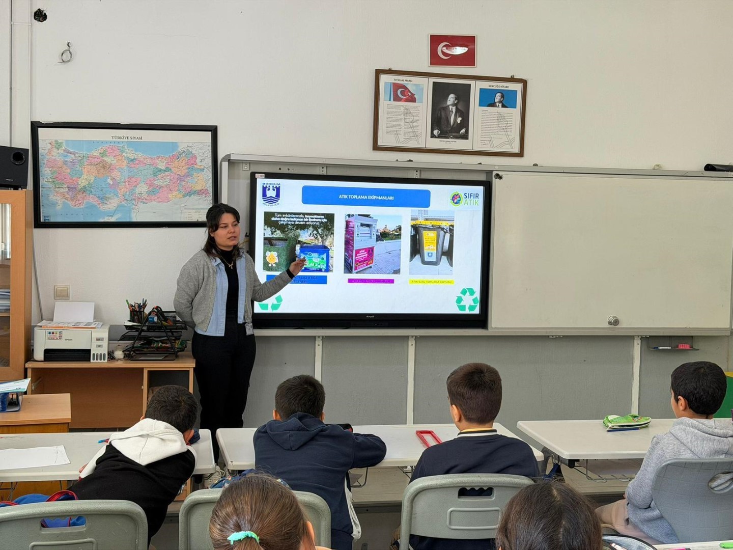 Belediyeden çocuklara sıfır atık eğitimi
