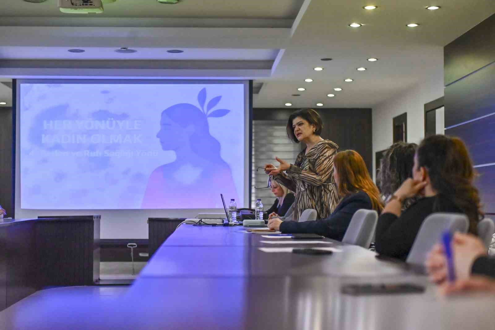 Belediyeden kadın personele hak eğitimi
