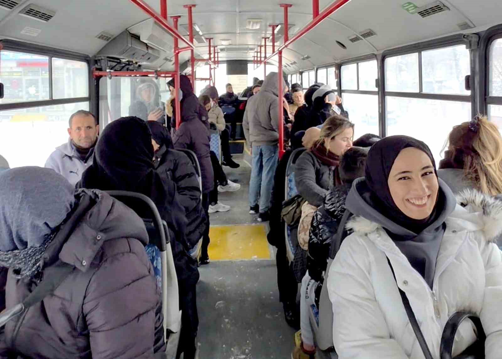 Belediyeden kayak merkezine ücretsiz servis
