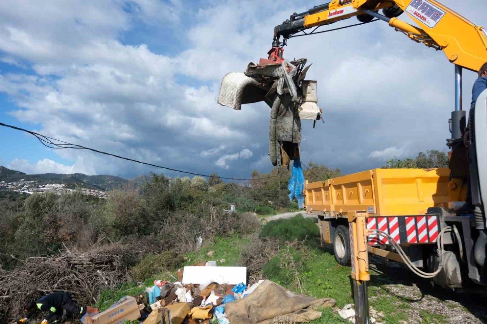 Belediyenin çevre kirliliğiyle mücadelesi devam ediyor
