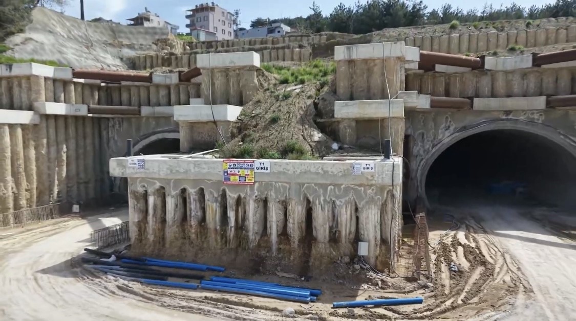 Belen Tüneli Projesinde çalışmalar sürüyor
