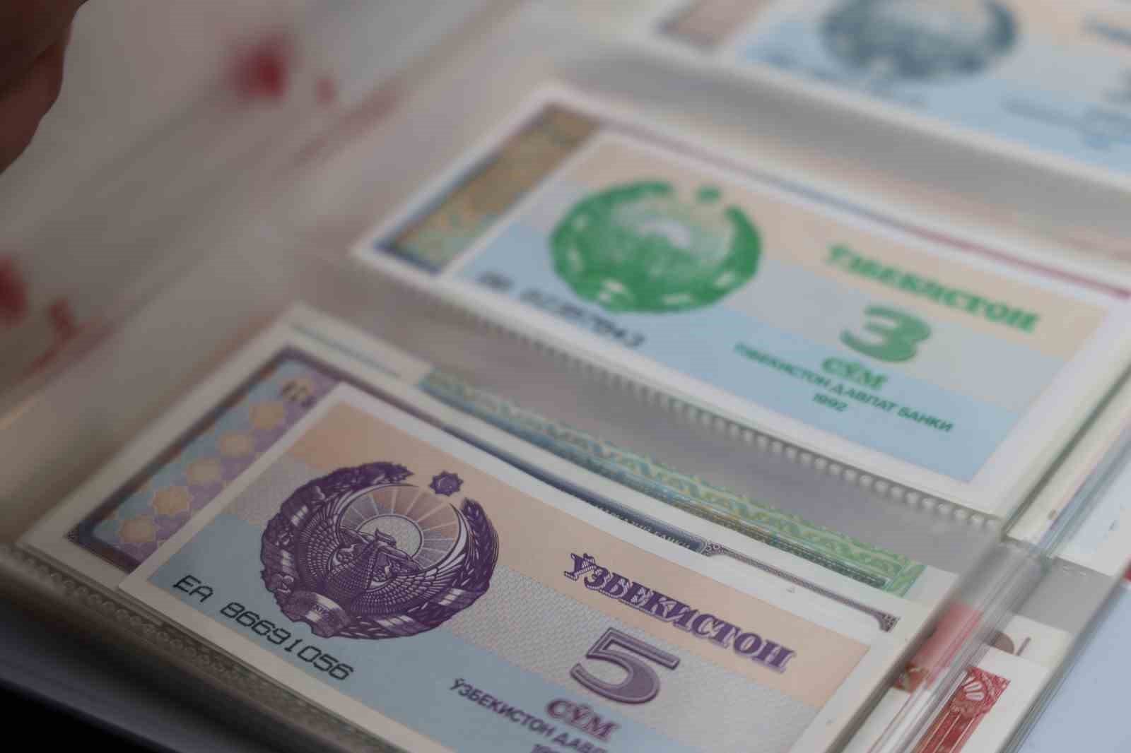 Beş kıtadan 75 ülkenin banknotunu derleyen öğretmen yok olan devletleri unutturmuyor

