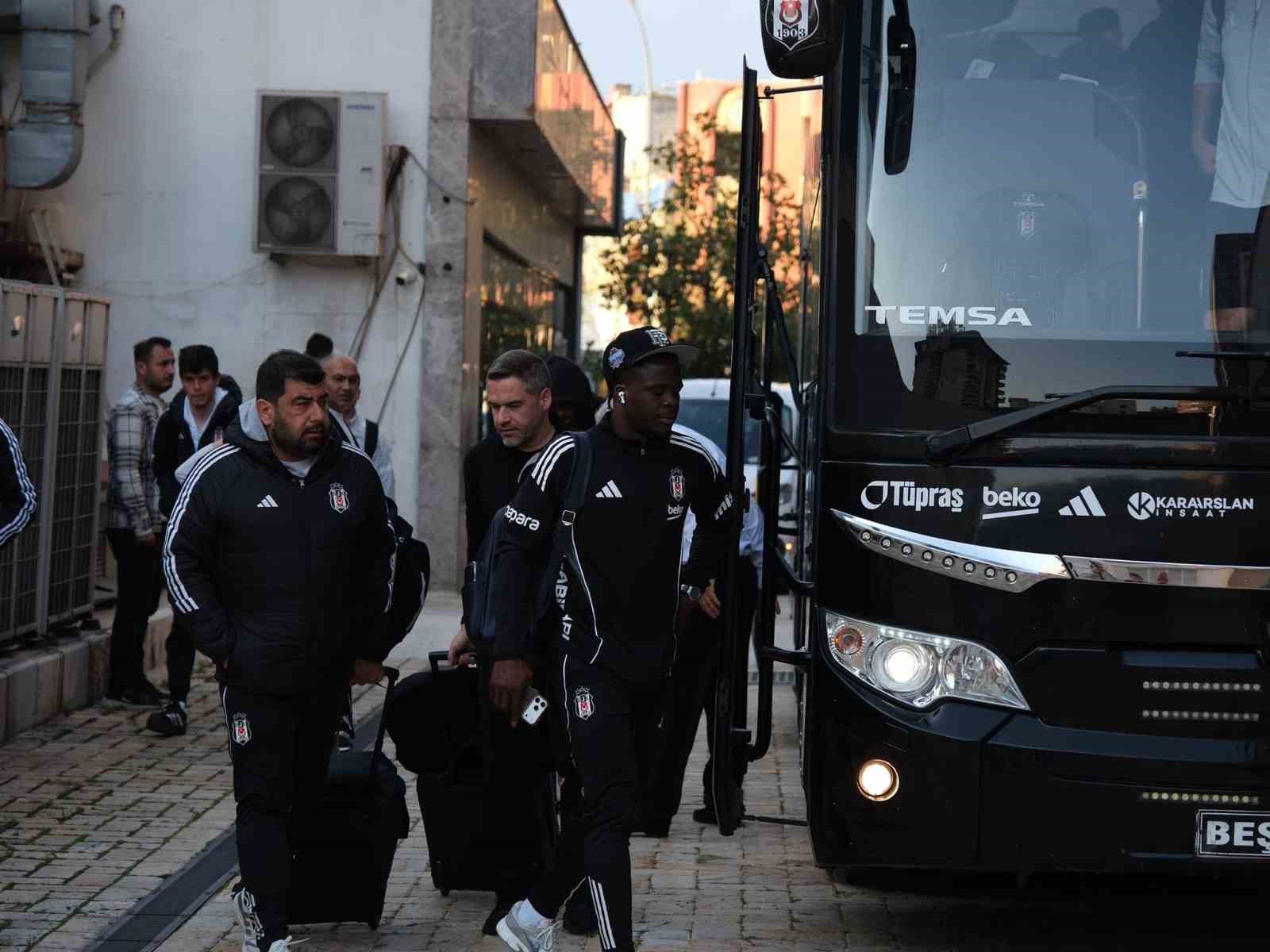 Beşiktaş kafilesi Gaziantep’te
