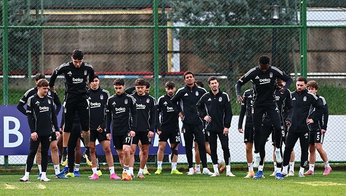 Beşiktaş, Konyaspor maçı hazırlıklarına devam etti
