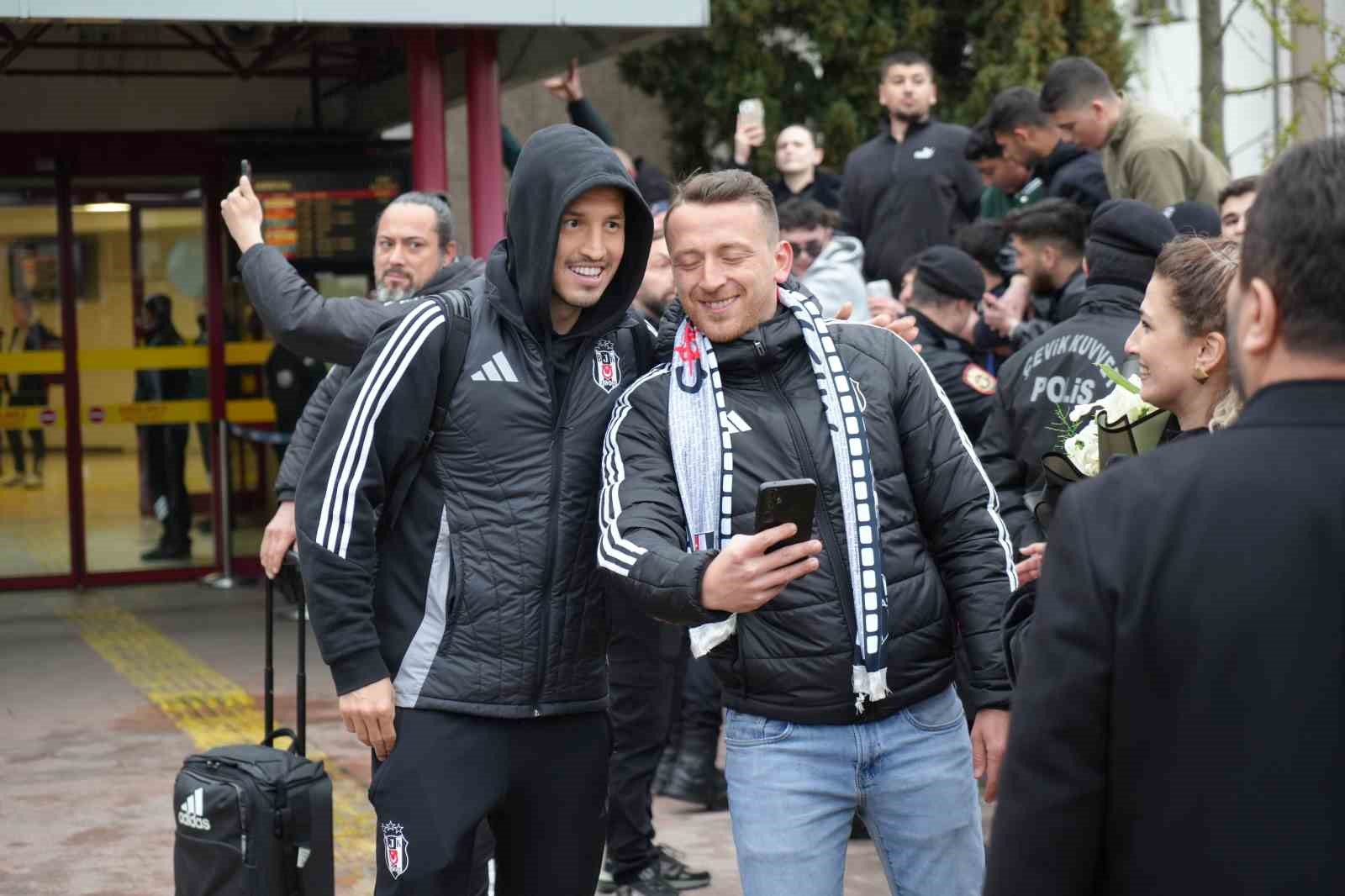 Beşiktaş, Samsun’a geldi
