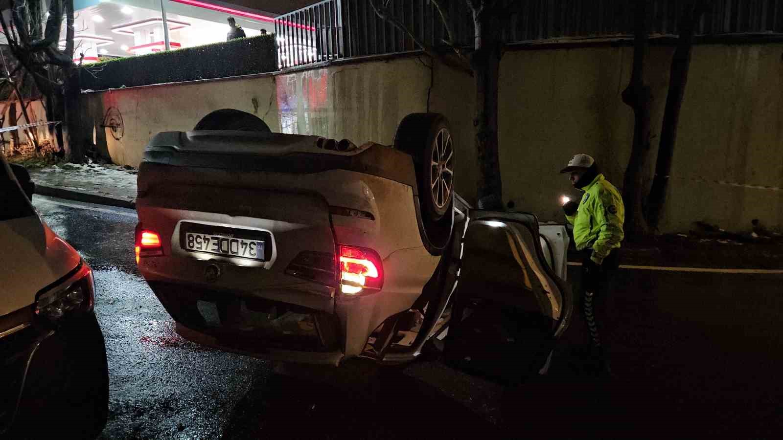 Beşiktaş’ta alkollü sürücü ortalığı birbirine kattı: 2 yaralı
