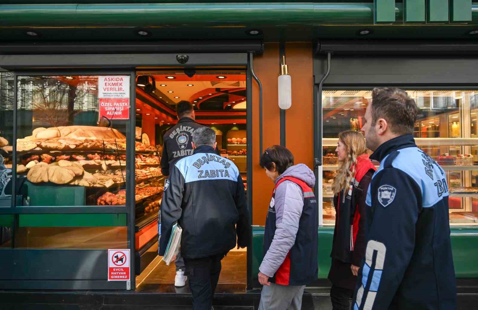 Beşiktaş’ta Ramazan ayında fırınlara sıkı denetim
