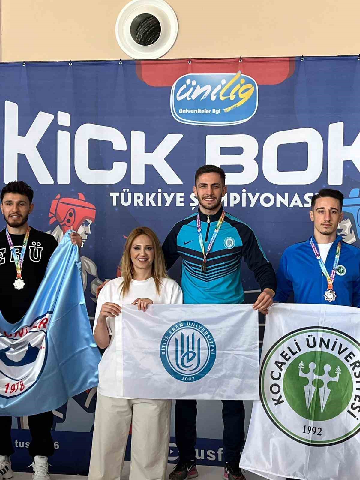 BEÜ’den Kick Boks Türkiye şampiyonluğu
