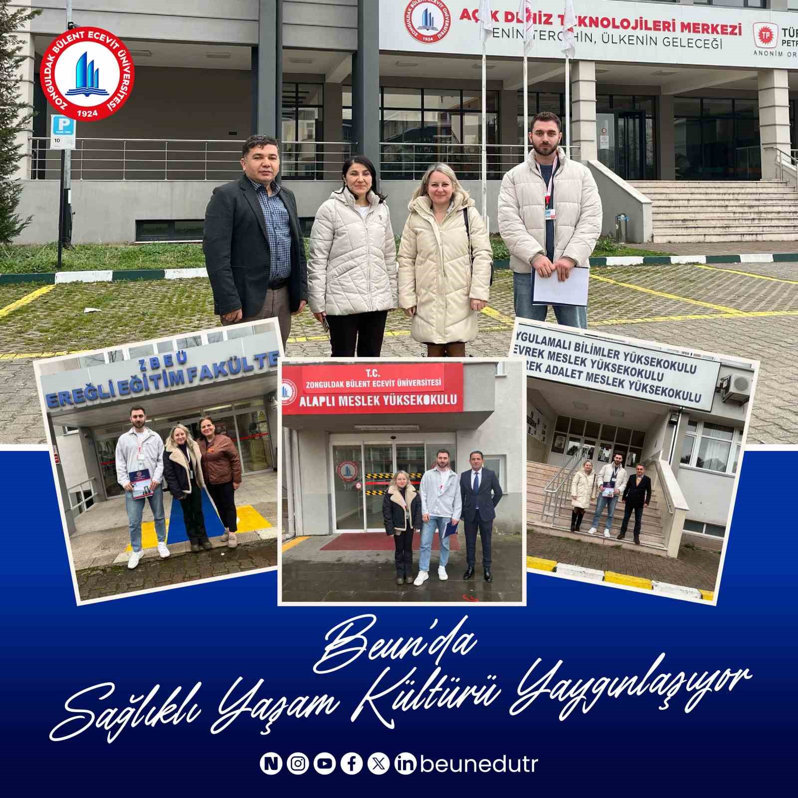 BEUN’da sağlıklı yaşam kültürü yaygınlaşıyor
