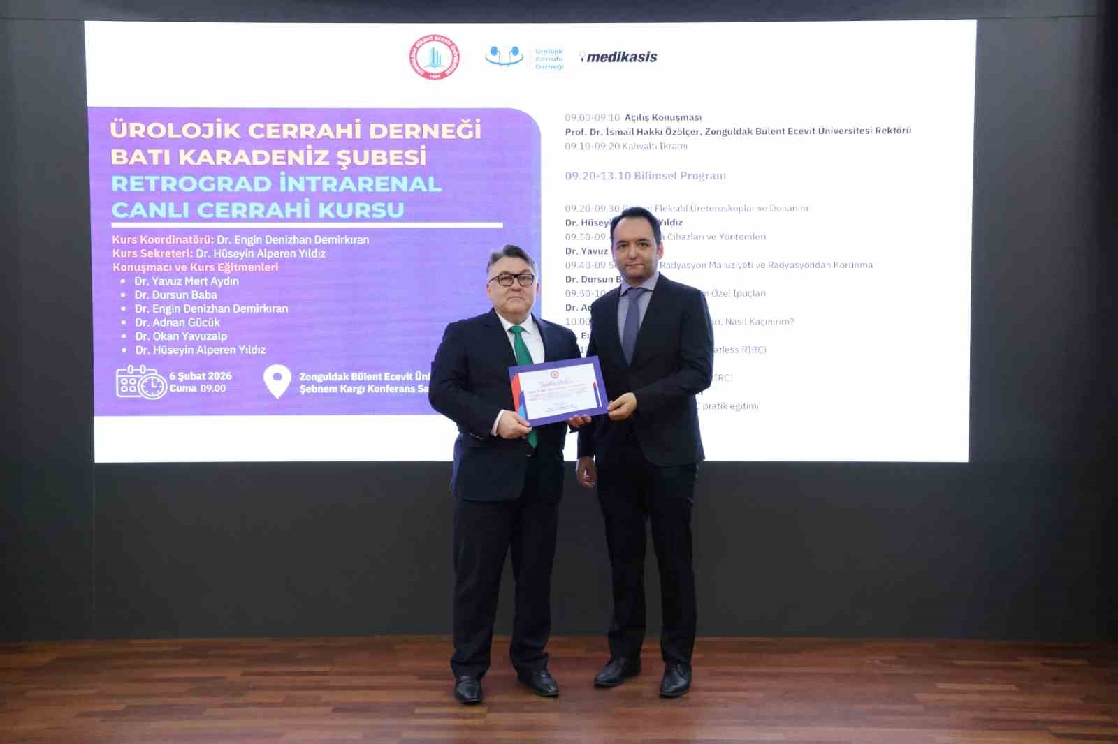 BEUN’da ürolojide güncel cerrahi yaklaşımlar ele alındı
