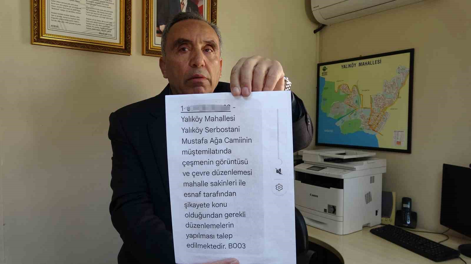 Beykoz’da tarihi çeşme restorasyonu tartışması büyüyor: "300 yıllık çeşme 1984 yılında yıkıldı, burası 26 yıllık bir yapı"
