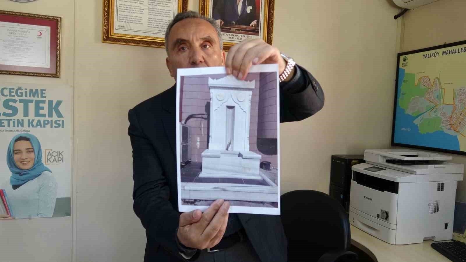 Beykoz’da tarihi çeşme restorasyonu tartışması büyüyor: "300 yıllık çeşme 1984 yılında yıkıldı, burası 26 yıllık bir yapı"
